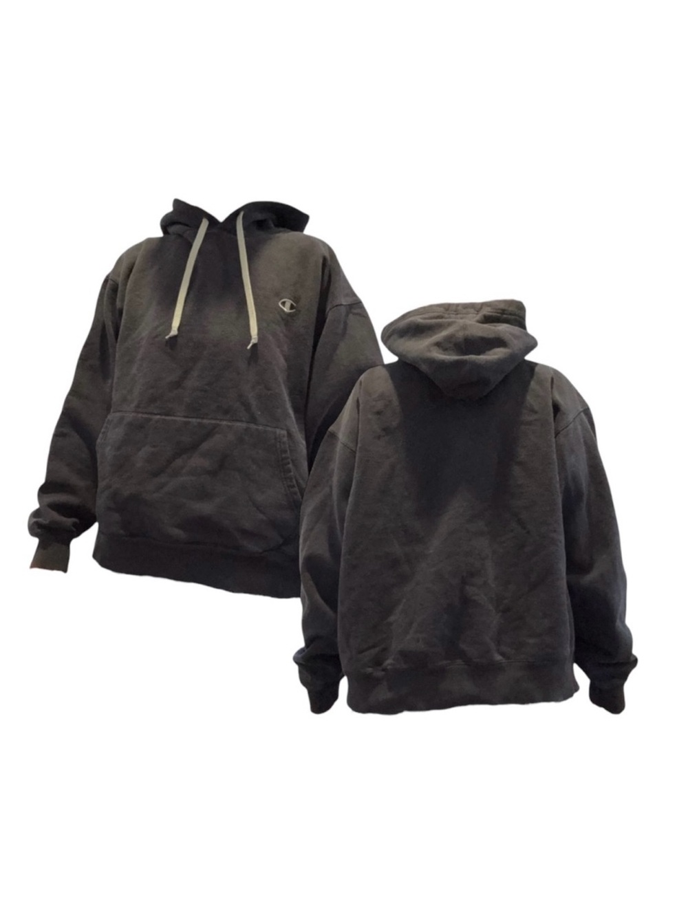 Champion Navy Hooded Pullover Sweatshirt
